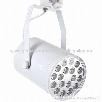 18W LED Track Light with High-quality/Aluminum/1620-1750lm/Epistar Chip/2-year Warranty/Customized